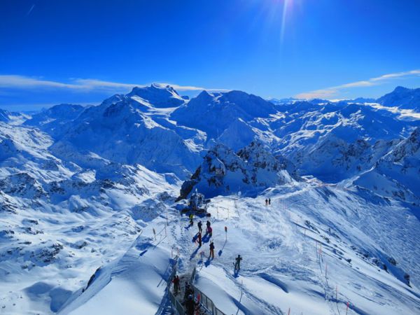 Ski Trails in Verbier