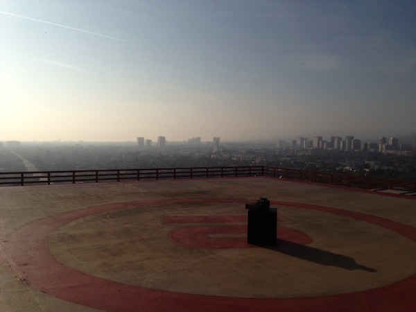 Helipad on the 18th Floor of the Hotel