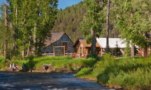 Family Canvas Cabins on the Bank of Rock Creek