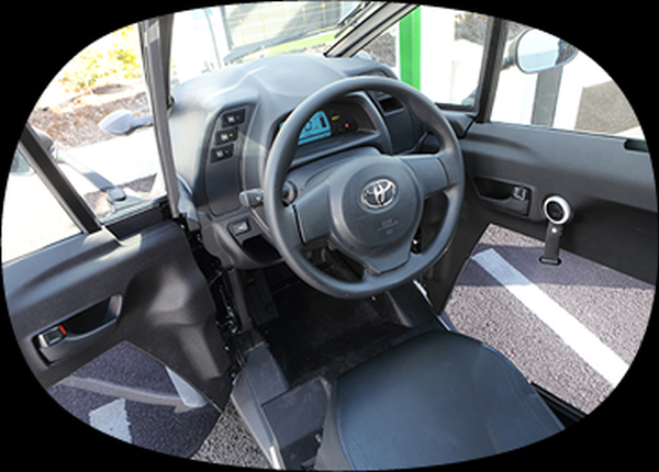 Interior of the Compact EV