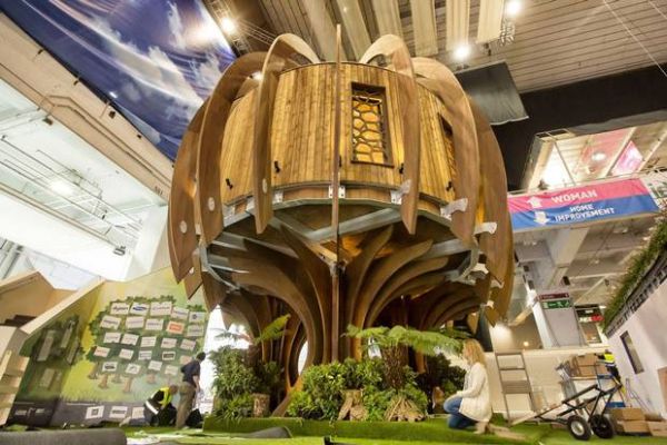 The Qiet Treehouse at the Exhibition