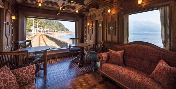 The Seven Stars of Kyushu has just 14 suites in its seven carriages