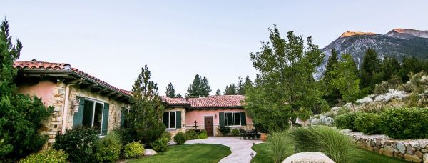 The main House has 3,100 sq ft of Living Space