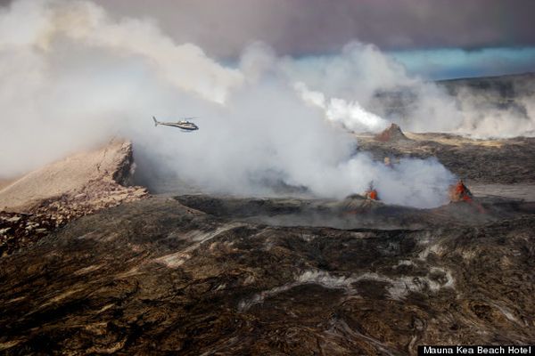 Helicopter Tour of Volcano Park