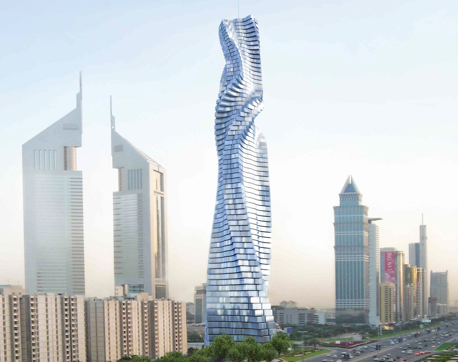 Worldâ€™s First Rotating Skyscraper is Being Built in Dubai