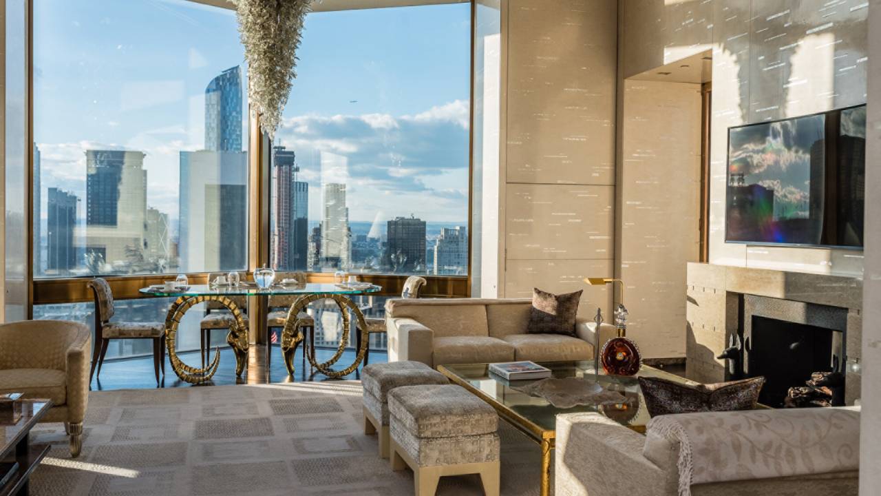 Manhattan’s $50k Per Night Ty Warner Luxury Penthouse Suite