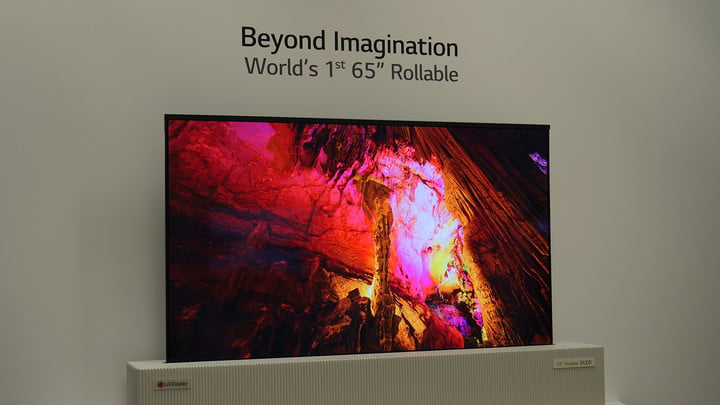 LG Introduces 65-Inch Rollable OLED Display