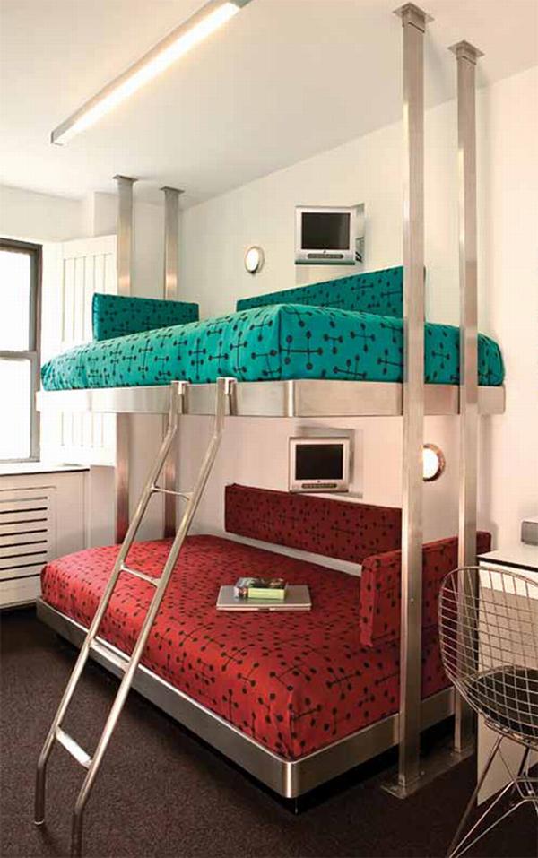Neo Metro Unveils Bunk Beds For The Pod, Bunk Beds New York