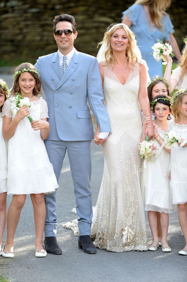 Galliano and Stella McCartney Dress Kate Moss on her Wedding – Elite Choice
