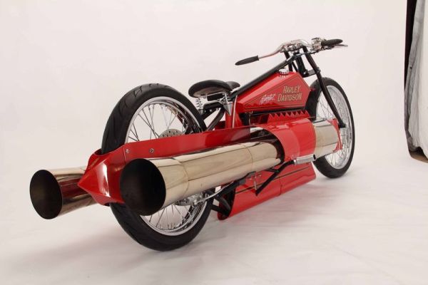 Mini Jet Engine On Bike